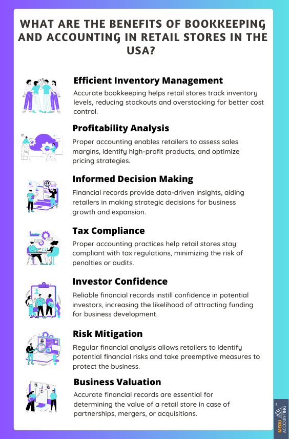 Expert Accounting and Bookkeeping Services for Retail Stores