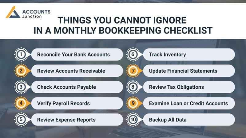 bookkeeping checklist