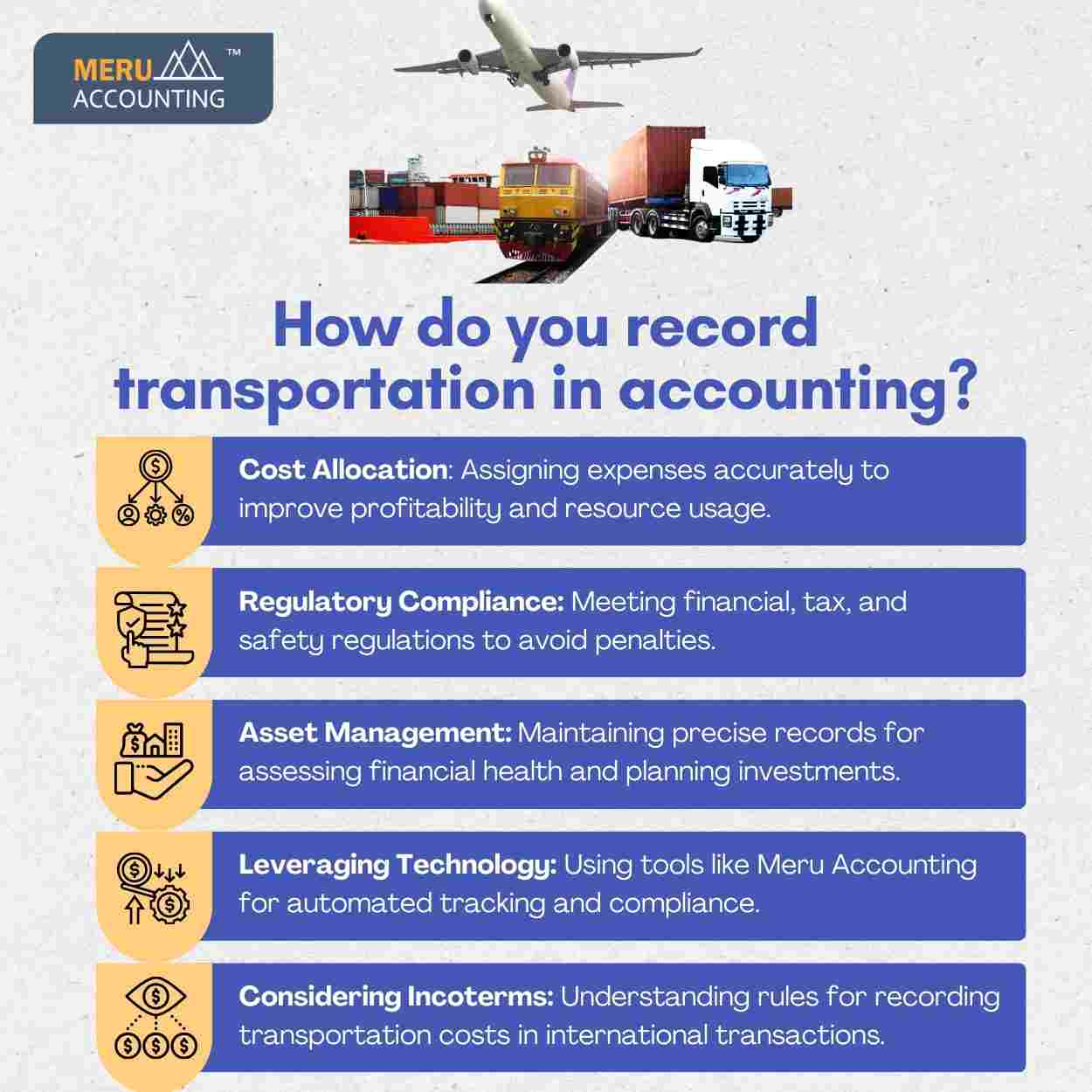 transportation accounting