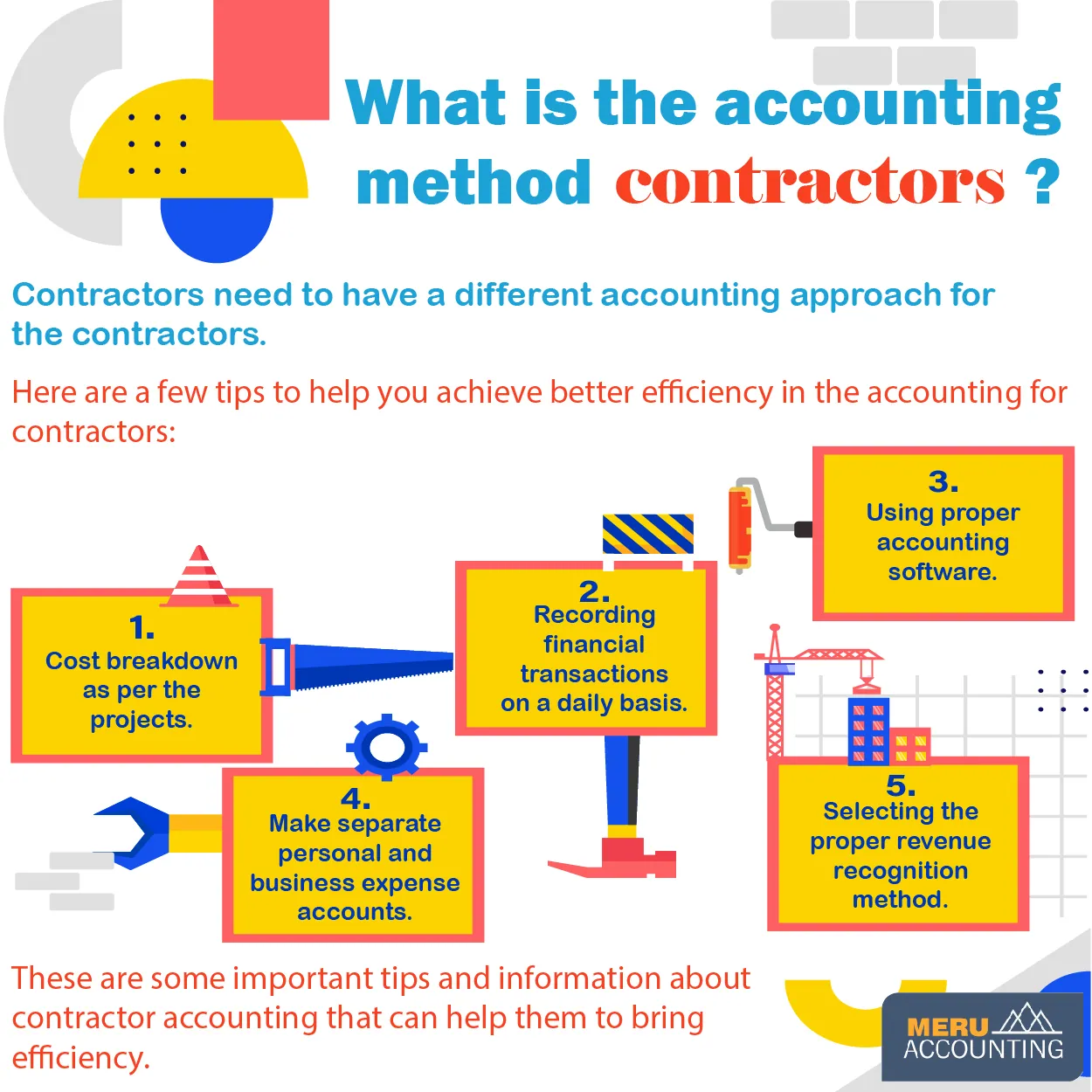 accounting for contractors